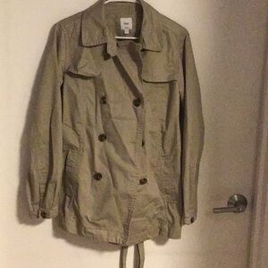 GAP Vintage Double Breasted Trench Jacket. Size L